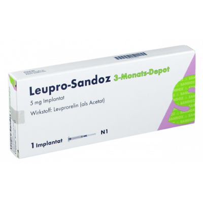 LEUPRO SANDOZ 3 MONTHS DEPOT 5 MG ( LEUPRORELIN ) 1 SYRINGE
